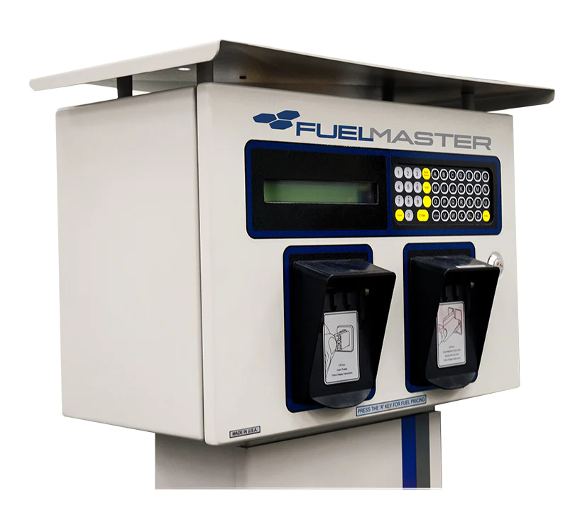 dual cardreader Syntech Fuelmaster pedestal