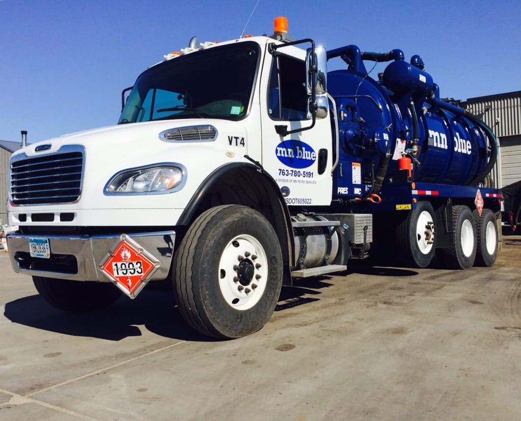 MN Blue Vac Truck